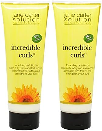 Jane Carter Incredible Curls 8oz"Pack of 2"
