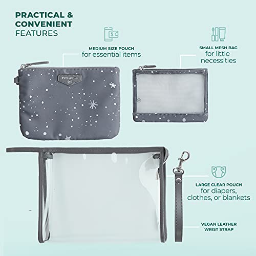 TWELVElittle On The Go 3in1 Diaper Pouch Baby Organizing Pouches