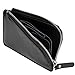 Coin Wallet, Mens RFID Blocking Leather Zipper Wallet Credit Card Holder Case