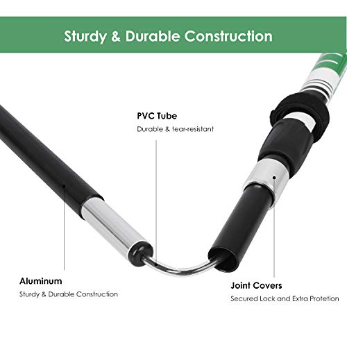 femor Trekking Poles, Trail Poles, Quick Stick, Lightweight Carbon Fiber Aluminum Cork Grip for Hiking, Climbing, Backpacking with 4 Terrain Accessories, Men and Women.