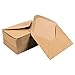 Juvale Thank You Cards with Envelopes - 100 Pack, 3.625 x 5.125 In, A1, Brown V-Flap - Letter & Business Envelopes for Invitations & Greeting Cards