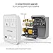World Travel Adapter Kit, Justcool Universal Power Plug Adapter With 3-USB Ports + 2-Outlets For US, Italy, France, Germany, China, Japan, UK, Spain, Europe, Asia (Type A B G L E/F I)