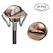 FVTLED 30pcs Low Voltage LED Deck Lights kit Φ1.38 Outdoor Garden Yard Decoration Lamp Recessed Landscape Pathway Step Stair Warm White LED Lighting, Red Bronze