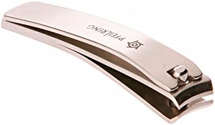 Pfeilring Fußnagelknipser, rostfrei, mattgebürstet, in Blister