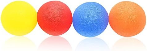 Anditoy Squishy Stress Relief Balls Soft Fidget Sensory Balls for Kids Adults (4 Pack)