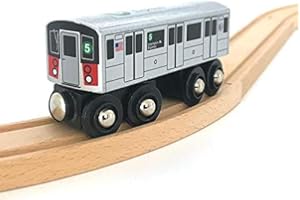 MUNI PALS Wooden MP01-1105 NYC MTA Subway 5 Train Lexington Ave Express R142 Car