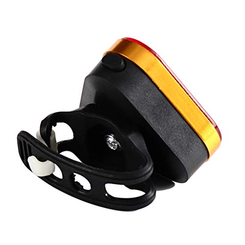 CapsA COB USB Rechargable Bicycle Taillights Smart Bike Tail Light Ultra Bright Waterproof LED Bicycle Lights Mountain Bike Night Riding Warning Flash (A)