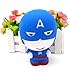 NeatoTek Jumbo Slow Rising Squishies 4 Pack Super Hero Squishy Toys Party Favors Stress Relief Toy for Boys Toddlers Bag