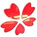 3D Wall Stickers, DIY Vase Flower Tree Crystal Arcylic 3D Wall Stickers Home Livingroom Decoration 80X40cm