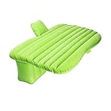 Pinty Inflatable Car Mattress Air Bed Cushion Universal Back Seat Mattress Travel with 2 Pillows & Air Pump (Green)