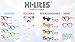 HI-LITES Special Effect Glasses-HEART Effect Lenses (Black) - Designer Style