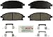 BOSCH BE691H Blue Ceramic Disc Brake Pad Set with Hardware - Compatible with Select Infiniti Q45, QX4; Nissan Pathfinder, X-Trail; FRONT