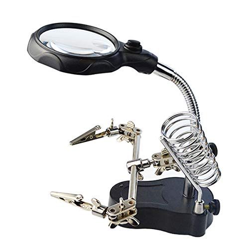 Buy Nydotd Led Light Magnifier & Desk Lamp Helping Hand with Magnifying