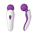ELECITIZON Cordless Waterproof Mini Wand Massager Extreme Power Vibration Massage for Muscle Aches & Sports Recovery Rechargeable 9X Multi-Speed,Purple