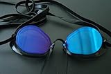 SoCal Swedes Taper + Swedish Style Blue Mirror Swimming Goggles