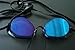 SoCal Swedes Taper + Swedish Style Blue Mirror Swimming Goggles