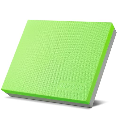 HAPBEAR Balance Pad 50×40cm (+50%) – 6cm Balancekissen, doppelseitig rutschfest, 2-Farben Design für Erwachsene, Gleichgewichtstraining, Physiotherapi