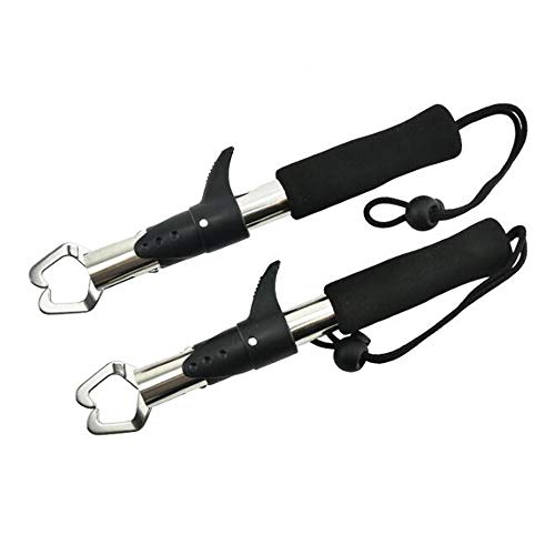 Angelzange, Lip Grip Fisch Lip Gripper Grabber Edelstahl Tragbarer Karpfen Angeln Lip Grip Grab Angelzubehör…