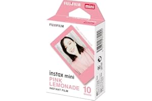 Fujifilm Instax Mini Film Variety Pack – Contact Sheet, Stone Gray, Sprinkles, Rainbow, Pink Lemonade, Mermaid Tail – (10 Sheets) – Compatible with Mini Cameras (Pink Lemonade / 10 Sheets)
