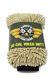 Sarge's Car Care .50 CAL CAR WASH MITT - XL-Size (11"x7") - Premium Chenille Microfiber for Scratch & Swirl-Free Results & Maximum Absorption of Soapy Water - Great for RV & Motorcycles