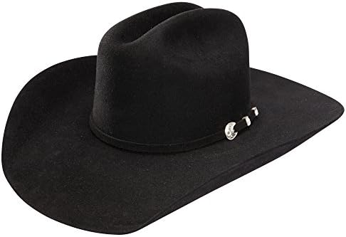 Twister Men's Santa Fe 2X Select Wool Cowboy Hat Black 7 3/4 at