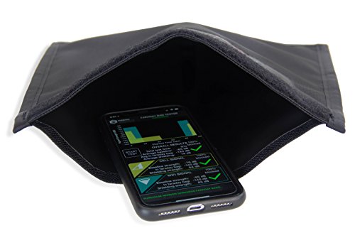Mission Darkness Non-Window Faraday Bag with Black Liner for Phones & Small Electronics//Superior Device Shielding for Law Enforcement, Military, Executive Travel, Data Security, Anti-Hacking - Thumbnail 4