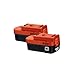 BLACK+DECKER 18 Volt Battery NiCd 2-Pack (HPB18-OPE2)
