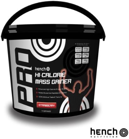 Hench Pro Hi-Calorie Mass Gainer 2.25kg - Strawberry
