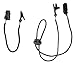 Alex Carseon Cap Clips and Hat Chin Strap - Set of 2 Cord Retainers with Clips for Golfing, Fishing, Boating, Sailing, and Other Sports