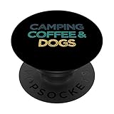 Camping Coffee & Dogs Funny Cute Christmas Gift for