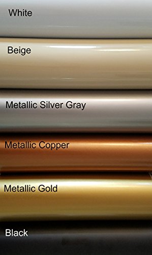 Craftsman Style Die Cut Vinyl Numbers (2 inch Metallic Silver Gray)