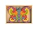 BeginAgain Butterfly A to Z Puzzle - Educational Wooden Alphabet Puzzle - Kids 2 and Up
