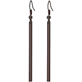 Long Vertical Bar Drop Dangle Earrings 18K Gold Plated/Silver Filled Earrings Minimal Bar Earrings Dainty Geometric jewelry for Women