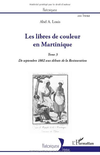 Les  libres de couleur en Martinique