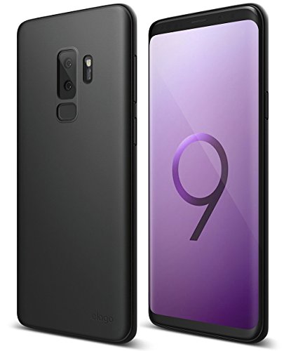 elago Origin Series Galaxy S9 Plus Case - Minimalistic Design Slim Fit Scratch Resistant Protective Cover for Galaxy S9 Plus [Device Fitting Tested] (Black)