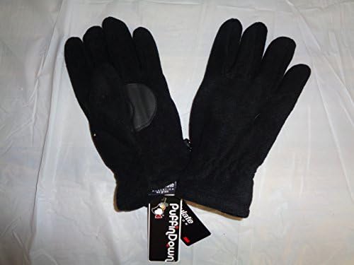 Puffin Down Thinsulate Black Gloves (Medium)