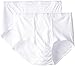 Munsingwear Men's Big Man 2-Pack Full-Rise Pouch Brief, White, 44