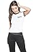 GUESS Factory Women's Zetta Sequined Logo Ringer Tee