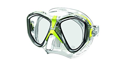SEAC Unisex's Italia, Mask for Professional and Recreational Diving and Snorkeling