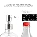 Stainless Steel Liquid Soap and Lotion Dispenser Pumps Replacement for Bottles (3pcs)