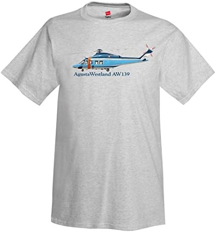 AgustaWestland AW139 Helicopter T-Shirt - Personalized with Your N#