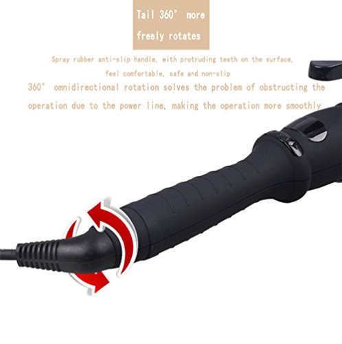 image for WDAKOWA 30mm Wet And Dry Hair Curler Environmental Protection And Gold