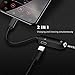 Headphone Adapter for iPhone 8/8Plus 7/7Plus X 10 XS Female Earbud Adapter Cable Aux Audio Headphone Jack 3.5 mm Splitter Adaptor Earphone with Music+Charge Phone Accessory iOS 11/12 System Laterthumb 4