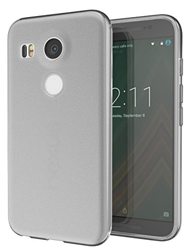 Cimo Slim Flexible TPU Cimo Shock Absorbing Case for LG Google Nexus 5X - Matte Smoke