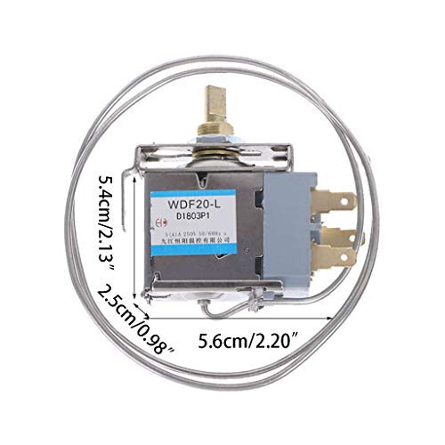 Abicial WPF- 22- LRefrigerator Thermostat Household Metal Temperature Controller New