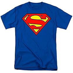 Superman Classic Logo T Shirt & Stickers