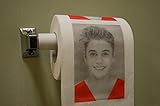 Justin Bieber Toilet Paper by Premier Products Exchange Funny Gag Music Artist Prank