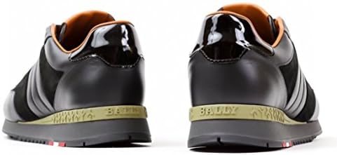 Bally "Ascar" calf leather sneaker in multicolor (11, BLACK)