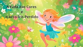 Livro A fada das cores e o arco-íris perdido.