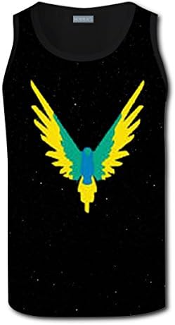 Zezeyaa Mos DE LUSAVAGE Maverick Logan Paul Tank Top Sleeveless Graphics Tees for Mens